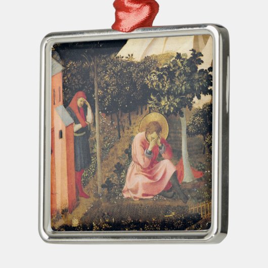 De ombouw van St. Augustine Metalen Ornament (Links)