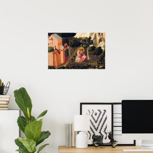 De ombouw van St. Augustine Poster (Thuiskantoor)