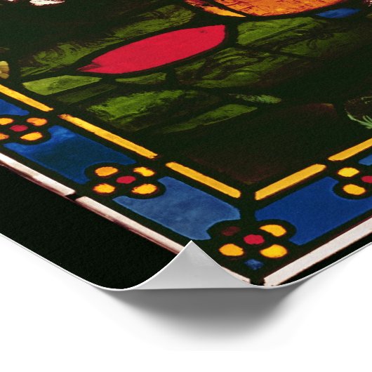 De ombouw van St. Eustace Poster (Hoek)