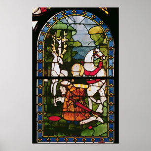 De ombouw van St. Eustace Poster