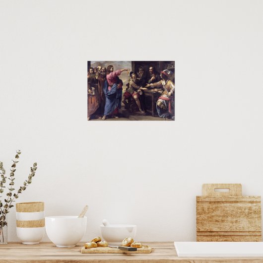 De ombouw van St. Matthew Poster (Keuken)