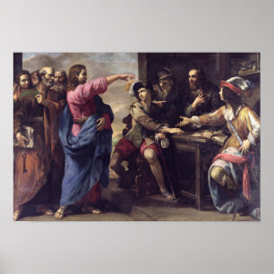 De ombouw van St. Matthew Poster