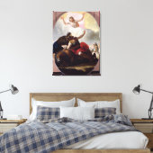 De ombouw van St. Paul Canvas Afdruk (Insitu (Slaapkamer))