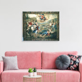 De ombouw van St. Paul Canvas Afdruk (Insitu (Woonkamer))