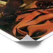 De ombouw van St. Paul, Caravaggio Poster (Hoek)