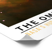 De Omega-nevelruimte-educatie Poster (Hoek)