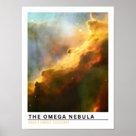 De Omega-nevelruimte-educatie Poster