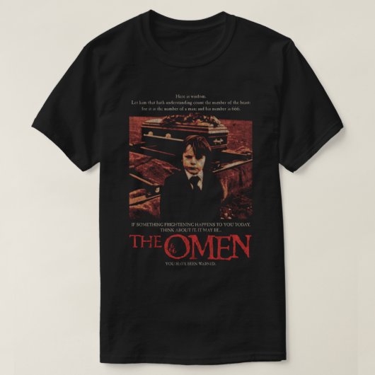 De Omen Thorn Horror4 T-shirt (Design voorkant)
