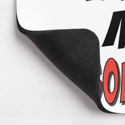 De omgang met mijn onbehagen muismat (Hoek)