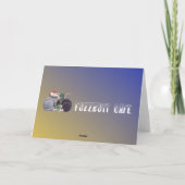 De omgekeerde Kerstkaart van Muizen (Spatie) Feestdagen Kaart (Achterkant)