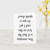 De omgekeerde Lastige Kaart van de Tekst (Gele Bloem)