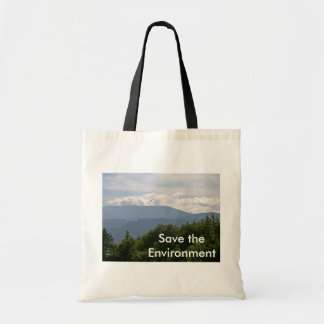 De omgeving opslaan tote bag