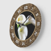 De omgezette Roman  van Aantallen met Calla Lilly Grote Klok (Hoek)