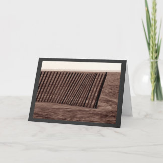 De Omheining van het strand Kaart