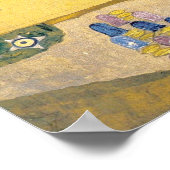 De omhelzing door Gustav Klimt Poster (Hoek)