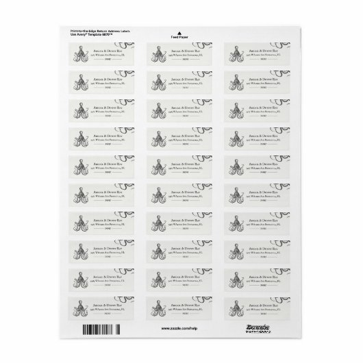 De omhelzing van de liefde | etiket (Full Sheet)