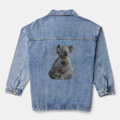 De omhelzing van een moeder denim jacket (Achterkant)