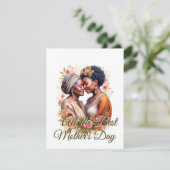 De omhelzing van een moeder - een tijdloze band in (Staand voorkant)