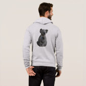 De omhelzing van een moeder hoodie (Achterkant volledig)