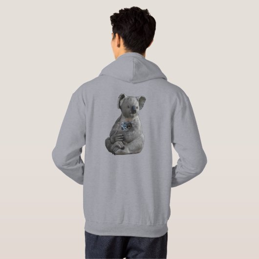 De omhelzing van een moeder hoodie (Achterkant volledig)