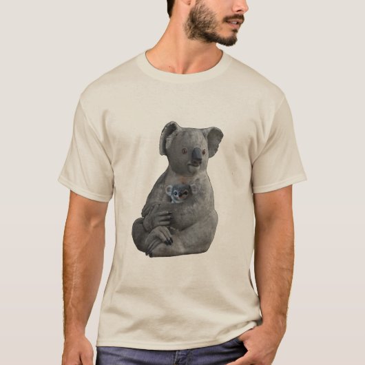 De omhelzing van een moeder t-shirt (Voorkant)