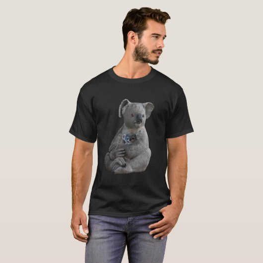 De omhelzing van een moeder t-shirt (Voorkant volledig)