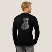 De omhelzing van een moeder Tri-Blend shirt (Achterkant)
