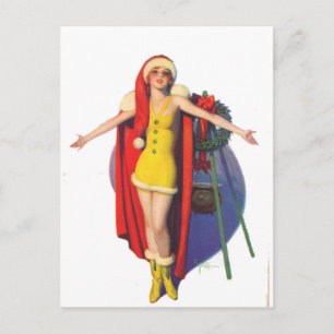 De Omhelzing van Kerstmis Feestdagenkaart