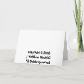 De Omhelzingen van de vakantie Feestdagen Kaart (Achterkant)