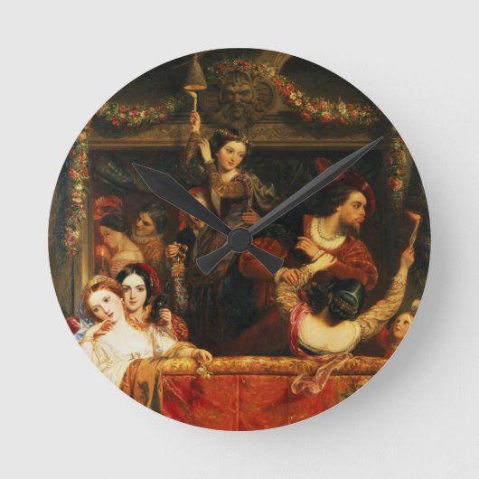 De omleiding van de Moccoletti - de laatste Gay Ma Ronde Klok (Voorkant)