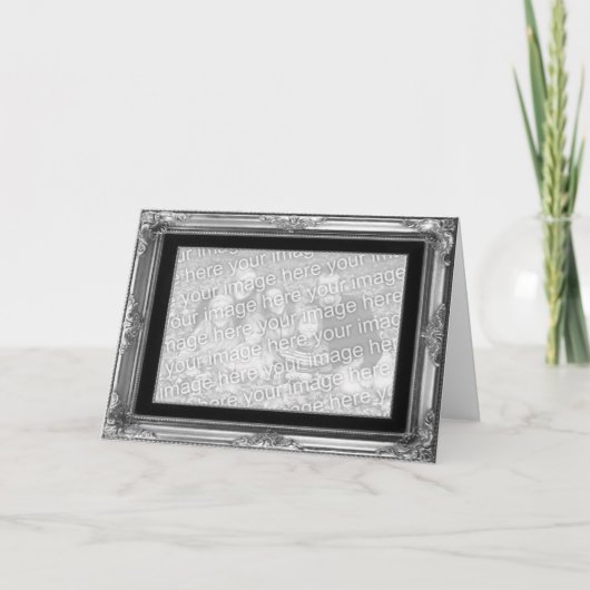 De omlijsting bewaart de Kaarten van de datumFoto (Voorkant)