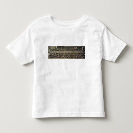 De ommeganck in Brussel Kinder Shirts (Voorkant)