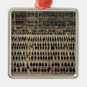 De ommeganck in Brussel Metalen Ornament