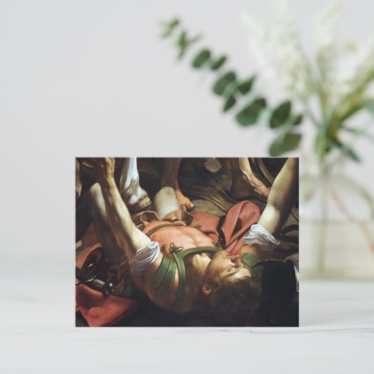 De omschakeling van Saul Briefkaart (Staand voorkant)