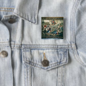 De omschakeling van St. Paul Vierkante Button 5,1 Cm (In situ)