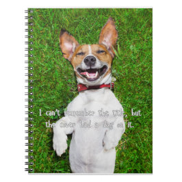 De Omslag Had een Hond erop Notitieboek