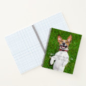 De Omslag Had Een Hond Notitieboek (Binnen)