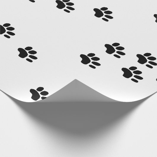 De Omslag van de Gift van de Druk van de poot Cadeaupapier (Hoek)