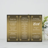 De omslag van het Programma van het huwelijk Klass (Staand voorkant)