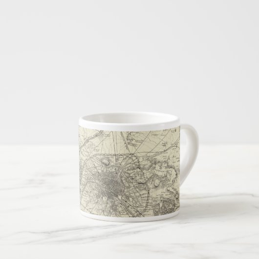 De omstreken van Parijs Espresso Kop (Voorkant rechts)