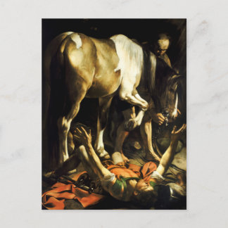 De Omzetting van Caravaggio van St. Paul Briefkaart