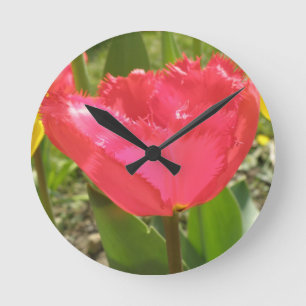 De omzoomde Klok van de Muur van Tulpen