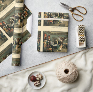 De onafhankelijkheidsverklaring van 1850, opnieuw cadeaupapier