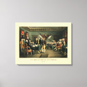 De onafhankelijkheidsverklaring van 1850, opnieuw  canvas afdruk (Voorkant)