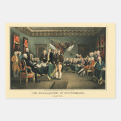 De onafhankelijkheidsverklaring van 1850, opnieuw inpakpapier vel (Voorkant 2)