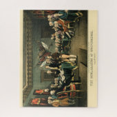 De onafhankelijkheidsverklaring van 1850, opnieuw  legpuzzel (Verticaal)