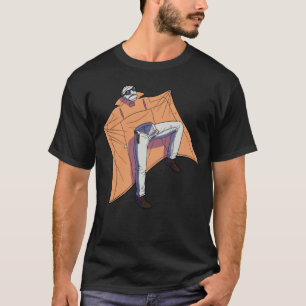 De onbehoorlijke onzichtbare Man Funny Flasher Car T-shirt