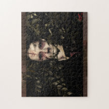De onbekende van het bos - gothische puzzel