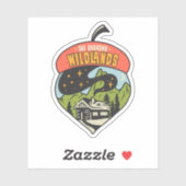De onbekende Wildlands Camping | Afgesneden Sticke Sticker (Vel)