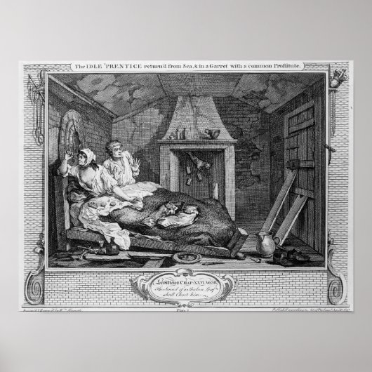 De onbelaste 'Prentice' die uit Zee is geretournee Poster (Voorkant)